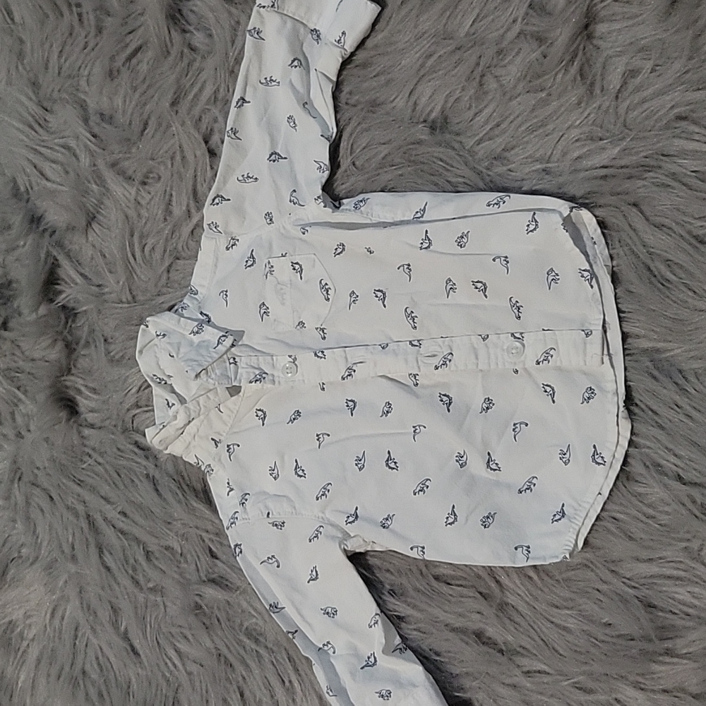 Carters Dino button up